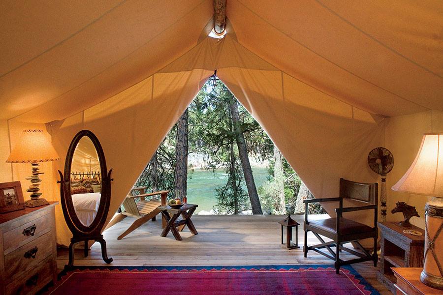 Glamping for Grannies.