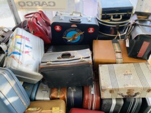 Put your bags in storage.