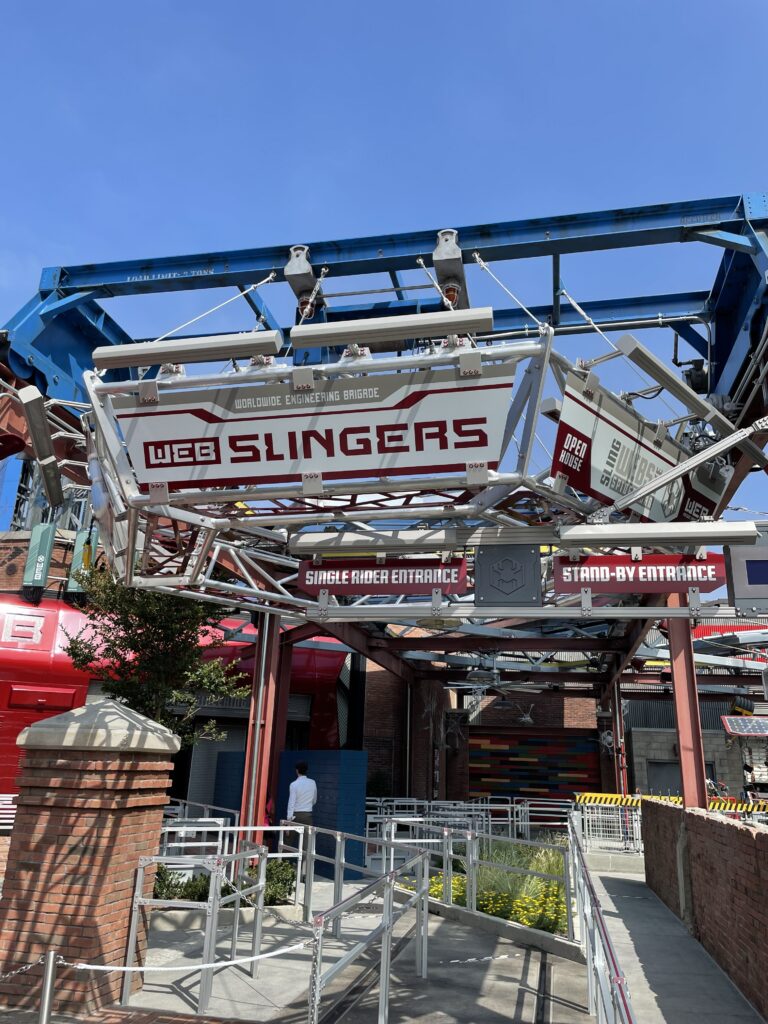A Look at the Awesome WEB Slingers Ride at Avengers Campus