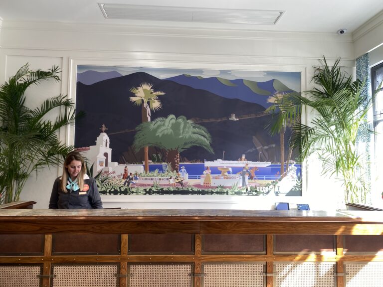 Inside Hotel Atwater on Catalina Island