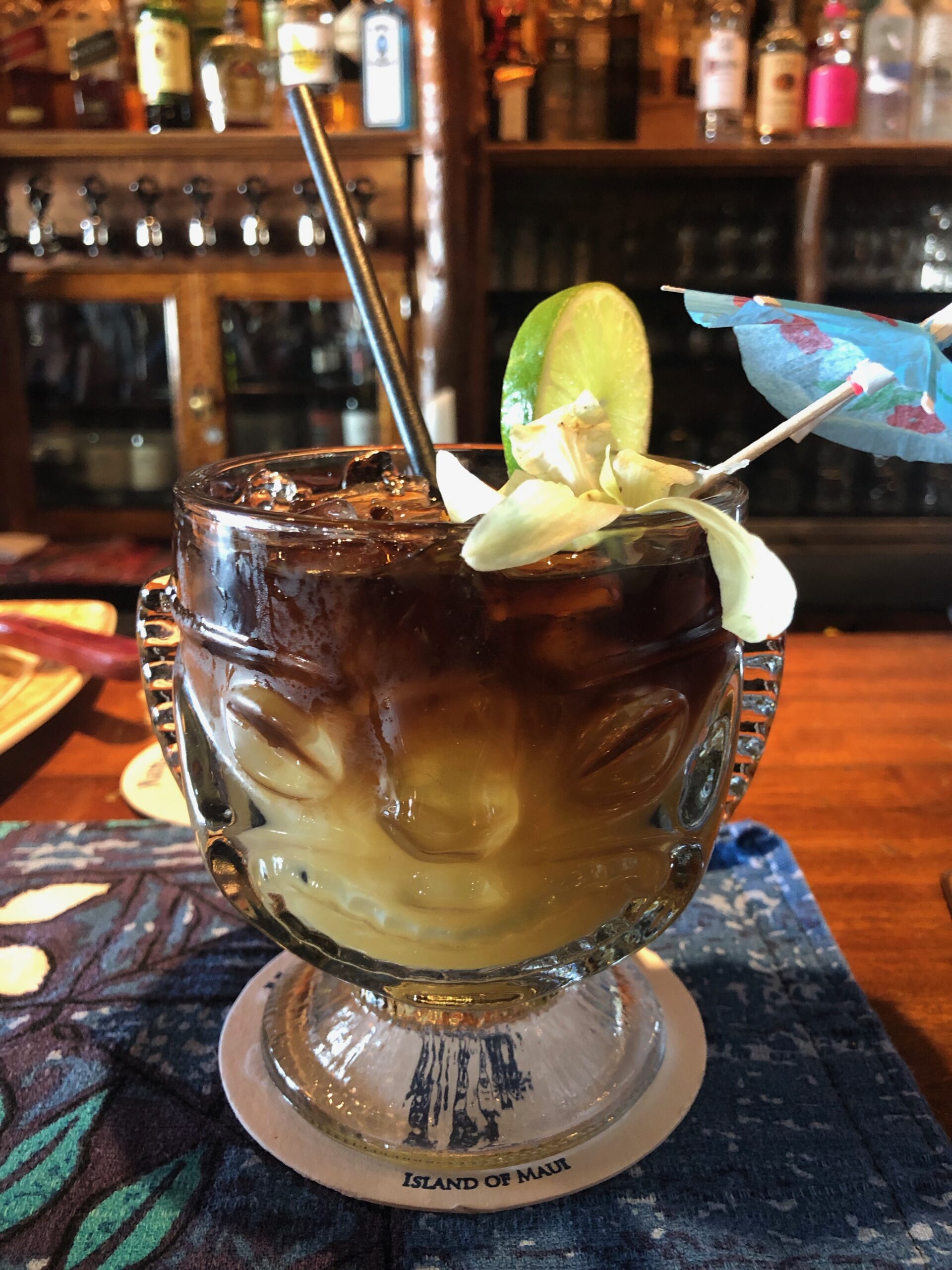 Happy days with Mai Tais are coming back.