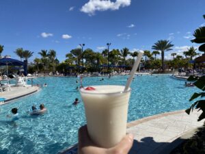 Pina Colada + Pool = Mickey Who?